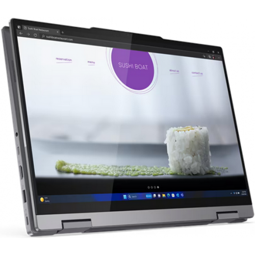Laptop 2-in-1 Lenovo ThinkBook 14 G4 IML, Intel Core Ultra 7 155U, 14inch Touch, RAM 16GB, SSD 512GB, Intel Graphics, Windows 11 Pro, Luna Grey