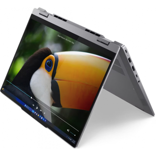 Laptop 2-in-1 Lenovo ThinkBook 14 G4 IML, Intel Core Ultra 7 155U, 14inch Touch, RAM 16GB, SSD 512GB, Intel Graphics, Windows 11 Pro, Luna Grey