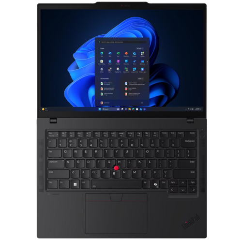 Laptop Lenovo ThinkPad T14 Gen 6, Intel Core Ultra 7 255U, 14 inch, RAM 64GB, SSD 1TB, Intel Graphics, Windows 11 Pro, Black