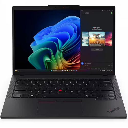 Laptop Lenovo ThinkPad T14 Gen 6, Intel Core Ultra 7 255U, 14 inch, RAM 32GB, SSD 1TB, Intel Graphics, Windows 11 Pro, Black