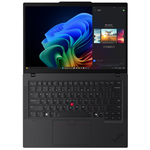 Laptop Lenovo ThinkPad T14 Gen 6, Intel Core Ultra 7 258V, 14 inch, RAM 32GB, SSD 1TB, Intel Arc Graphics 140V, Windows 11 Pro, Black