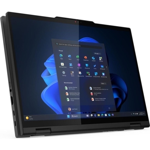 Laptop 2-in-1 Lenovo ThinkPad T14s Gen 1, Intel Core Ultra 7 255U, 14 inch Touch, RAM 32GB, SSD 512GB, Intel Graphics, Windows 11 Pro, Black