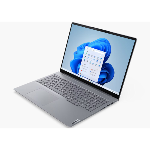 Laptop Lenovo ThinkBook 16 G8 IRL, Intel Core 3 100U, 16 inch, RAM 16GB, SSD 1TB, Intel Graphics, No OS, Arctic Grey