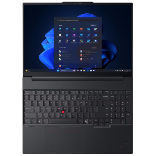 Laptop Lenovo ThinkPad E16 Gen 3, AMD Ryzen 7 250, 16 inch, RAM 16GB, SSD 512GB, AMD Radeon 780M Graphics, No OS, Black