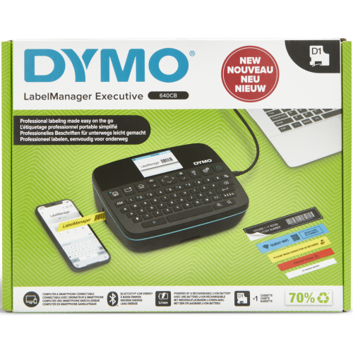 DYMO LABELMANAGER 640 CB LABEL/MAKER QWERTY KEYBOARD