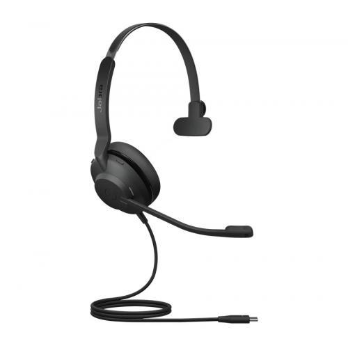 Casca cu microfon Jabra Evolve2 30 Microsoft Mono, USB-C, Black