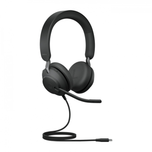 Casti cu microfon Jabra Evolve2 40 SE Stereo UC, USB-C, Black