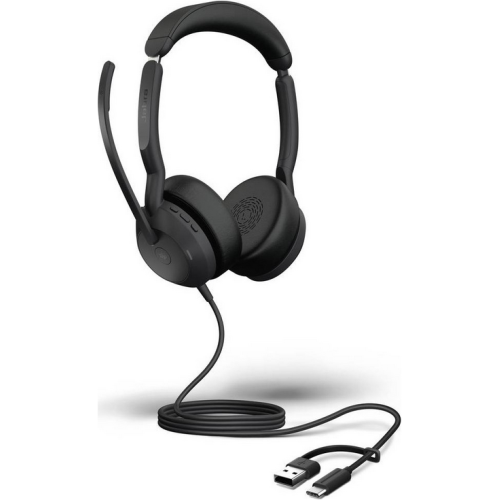 Casti cu microfon Jabra Evolve2 50 Stereo UC, USB-C/A, Black