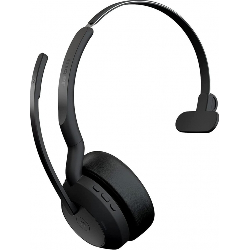 Casca cu microfon Jabra Evolve2 55 Mono Microsoft, Bluetooth/USB-A, Black