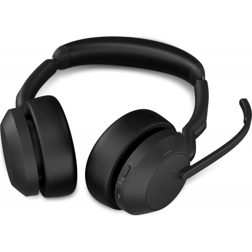 Casti cu microfon Jabra Evolve2 55 Stereo UC, Bluetooth/USB-C, Black