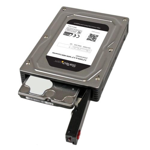 Rack HDD Startech 25SAT35HDD, SATA, Black