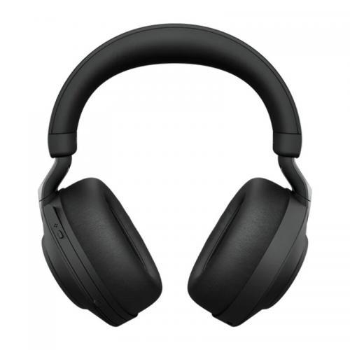 Casti cu microfon Jabra Evolve2 85, Link380a MS Stereo Stand, Bluetooth/3.5mm jack/USB-C, Black