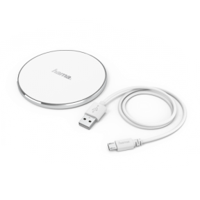 Incarcator Wireless Hama FC5 Alu, 5W, White