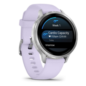  SmartWatch Garmin Venu 4, 1.2 inch, Curea Silicon, Periwinkle