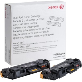 Pack Toner Xerox Black 106R04349 