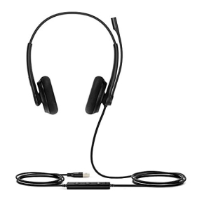 Casti cu microfon Yealink UH34 Lite Dual Microsoft Teams, USB-A, Black