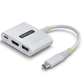 168W-USBC-MULTIPORT/USB-C HDMI MULTIPORT HUB WHITE