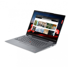 Laptop 2-in-1 Lenovo ThinkPad X1 Yoga Gen 8, Intel Core i7-1355U, 14inch Touch, RAM 32GB, SSD 1TB, Intel Iris Xe Graphics, Windows 11 Pro, Storm Grey