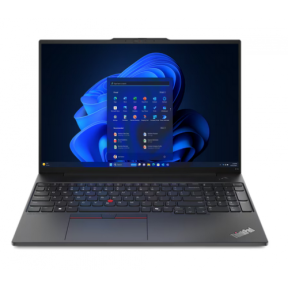 Laptop Lenovo ThinkPad E16 Gen 2, AMD Ryzen 7 7735HS, 16inch, RAM 16GB, SSD 512GB, AMD Radeon 680M, No OS, Black