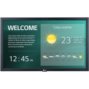 Business TV LG Seria SM3 22SM3G-B, 22inch, 1920x1080pixeli, Black