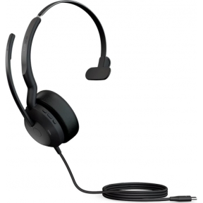 Casti cu microfon Jabra Evolve2 50 Microsoft Teams, USB-C, Black