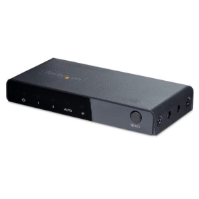 Switch HDMI Startech 2PORT-HDMI-SWITCH-8K, 2x HDMI (8K), 1x HDMI (4k), Black