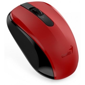 Mouse optic Genius NX-8008S, USB Wireless, Red-Black
