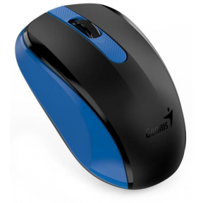 Mouse Optic Genius NX-8008S, USB Wireless, Black-Blue