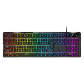 TASTATURA Genius "Scorpion K7", USB, cu fir, mecanica, de gaming, 7 culori RGB, taste programabile, anti-ghosting, 104 taste, negru, "31310054400" (timbru verde 0.8 lei)