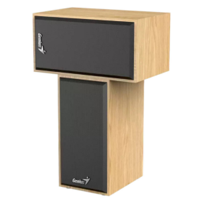 BOXE GENIUS 2.0, RMS: 6W (2 x 3W), USB power, pine wood, #SP-HF180" #31730029404" (timbru verde 0.8 lei)