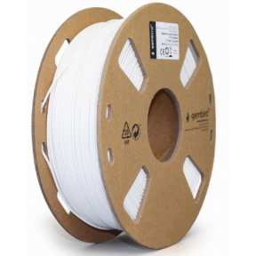 Filament Gembird Matte PLA, 1.75mm, 1kg, White 