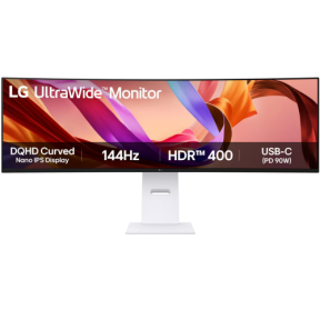 Monitor LED Curbat LG UltraWide 49U950A-W, 49 inch, 5120 x 1440 pixeli, 5 ms GTG, White