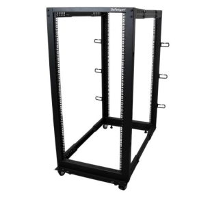 Suport rack Startech 4POSTRACK25U, 25U, Black