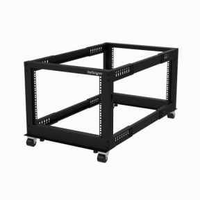 Suport rack Startech 4POSTRACK8U, 8U, Black