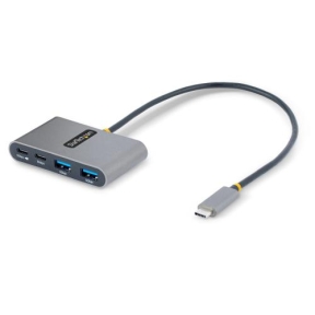 Hub USB Startech 5G2A2CPDB-USB-C-HUB, 2x USB 3.2 gen 1, 2x USB-C, Gray