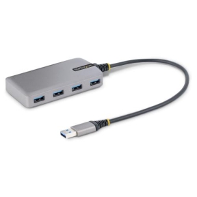 Hub USB Startech 5G4AB-USB-A-HUB, 4x USB 3.2 gen 1, Gray