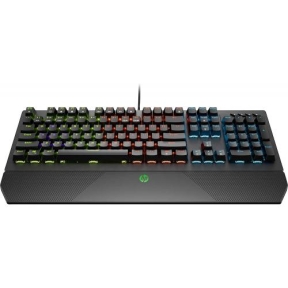 Tastatura HP Pavilion 800 Red Hybrid Switches, RGB LED, USB, Black