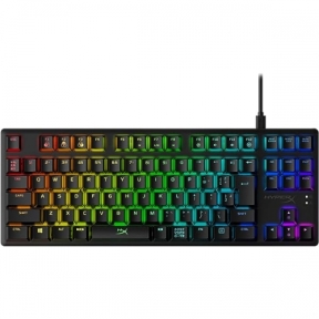 Tastatura HP HyperX Alloy Origins Core PBT RGB Blue Switch, RGB LED, USB, Black