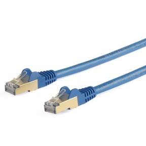 Patch Cord Startech 6ASPAT7MBL, Cat6a, STP, 7m, Blue