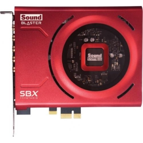 Placa de sunet Creative Sound BlasterZ SE, PCIe, Red