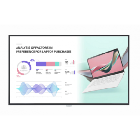 Business Display LG Seria UH5J-M 75UH5J-M, 75inch, 3840x2160pixeli, Black