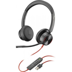 Casti cu microfon Poly by HP Blackwire 8225, USB-A, Black
