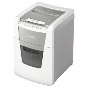 Distrugator automat de documente Leitz IQ Autofeed Small Office, White-Grey