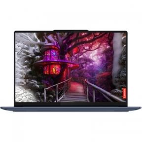 Laptop Lenovo Yoga Slim 7 14Q8X9, Qualcomm Snapdragon X Elite X1E-78-100, 14.5 inch Touch, RAM 32GB, SSD 1TB, Qualcomm Adreno, Windows 11 Pro, Cosmic Blue