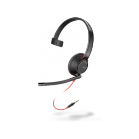 Casca cu microfon Poly by HP Blackwire C5210, 3.5mm jack, Black