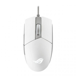 Mouse Optic ASUS ROG Strix Impact II, RGB LED, USB, Moonlight White