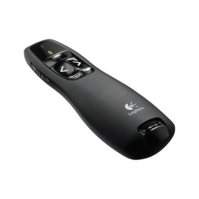 Presenter Laser Logitech R400, USB Wireless, Black