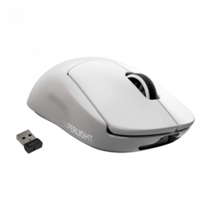 Mouse Optic Logitech PRO X SUPERLIGHT, USB Wireless, White