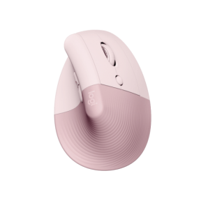 Mouse Optic Logitech Lift Vertical, USB Wireless, Rose