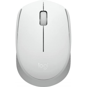 Mouse Optic Logitech M171, USB Wireless, Off White